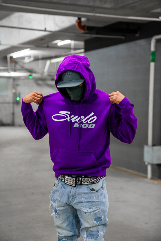 Purple SueloMob Hoodie